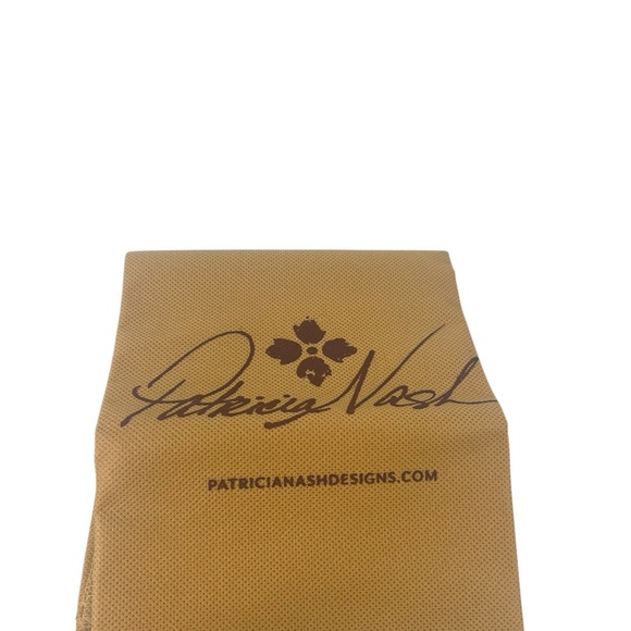 Patricia Nash Coronella Leopard Print Calf Hair Medium Frame Satchel - Picture 8 of 16